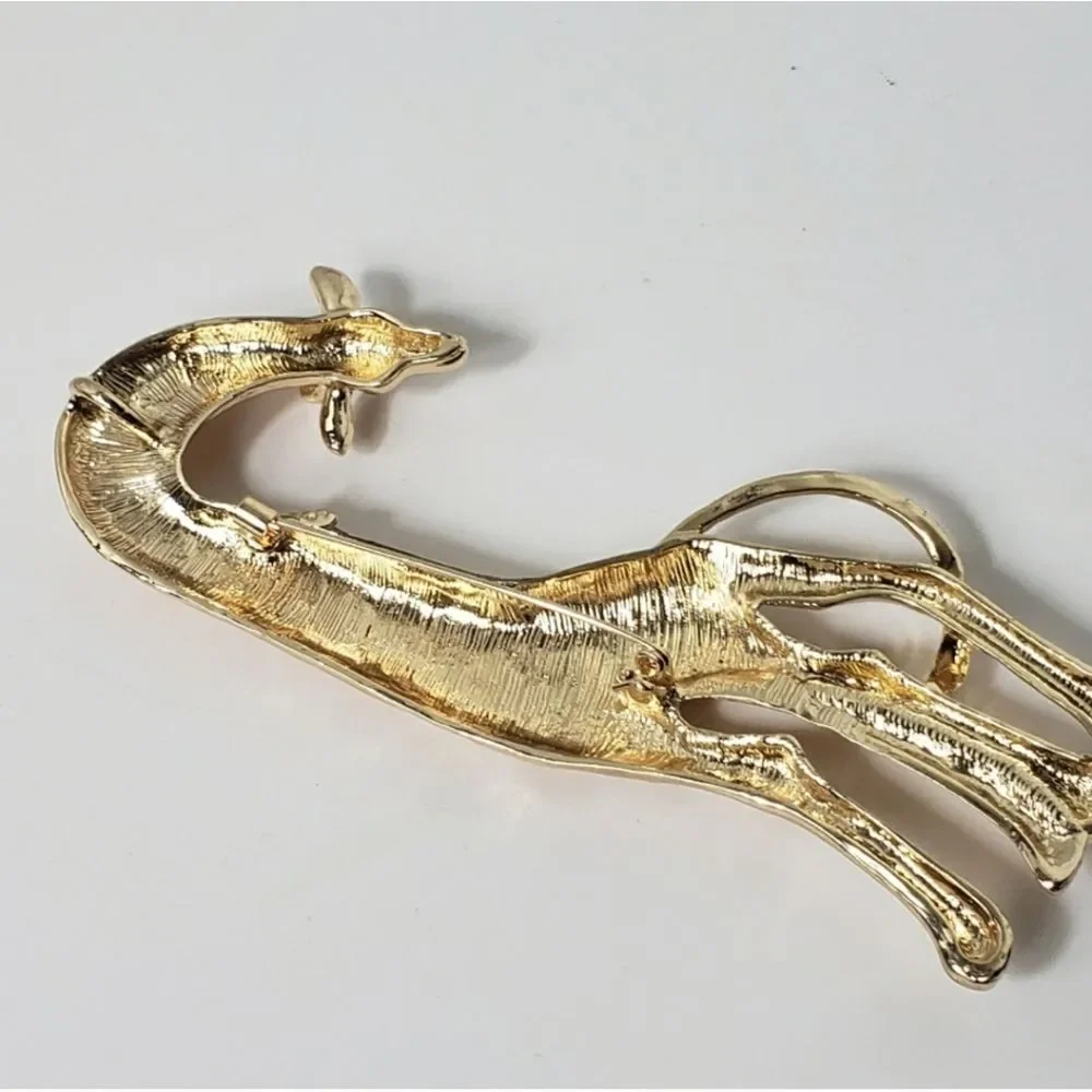 GIRAFFE Large Safari PIN BROOCH
